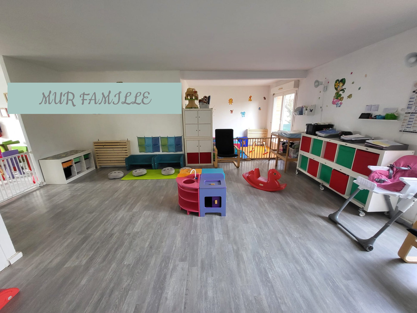 La grande salle de jeux